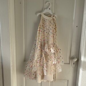 Joyfolie Elide Shell Dress in Cream